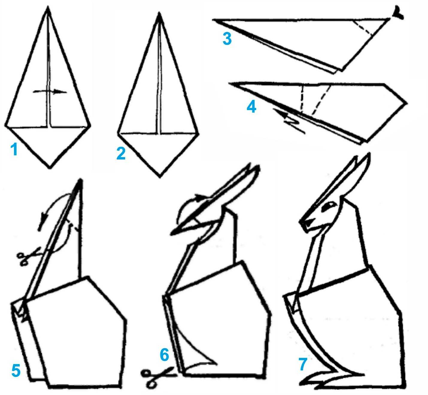 Модульное оригами - лебедь (инструкция, схемы, видео)