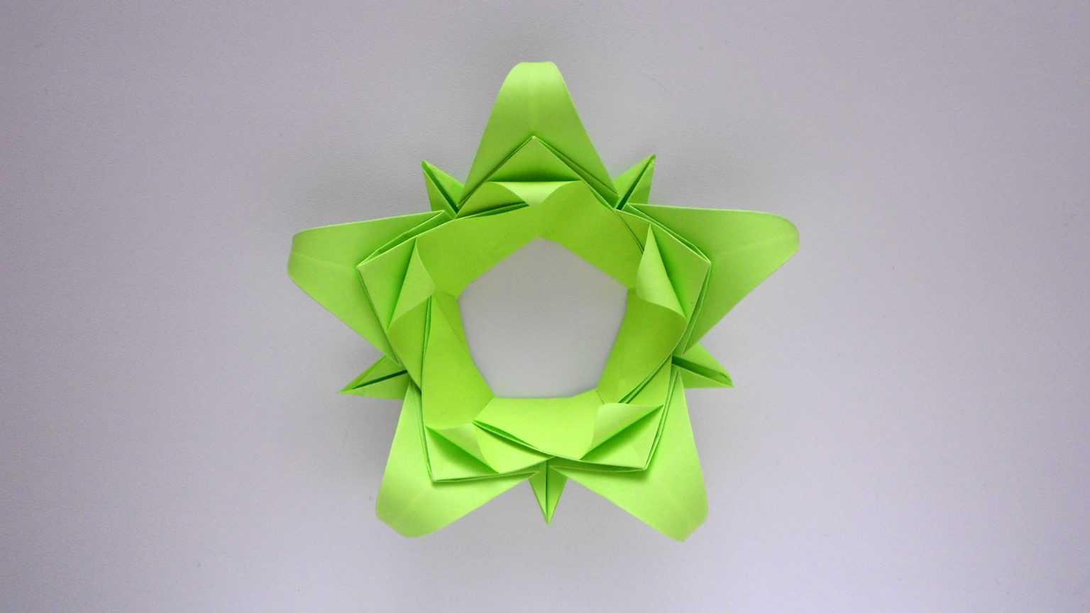 Оригами-тюльпан из бумаги - оригами из бумаги