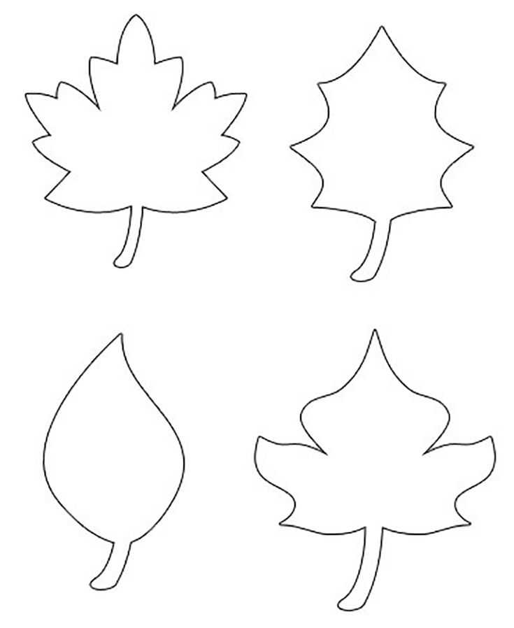 Как вырезать листья деревьев из бумаги – листья гармошкой из бумаги: 8 вариантов, шаблоны, мастер-класс