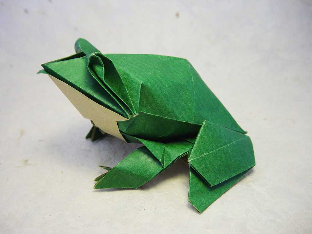 Как сделать лягушку из бумаги — инструкция. простая лягушка из бумаги