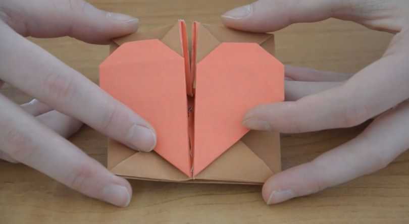Делаем оригами на 14 февраля, готовим подарки для любимых