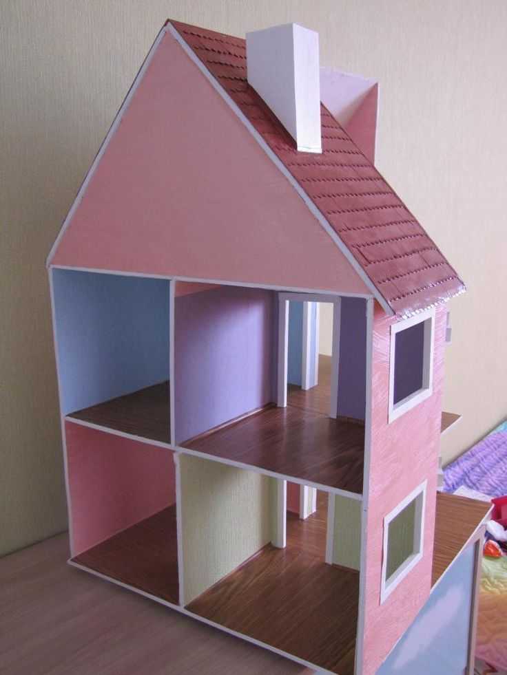 Кукольный домик своими руками из фанеры - 120 фото идей и новинок