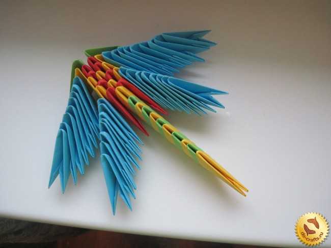 Модульное оригами «бабочка». пошаговая инструкция с фото