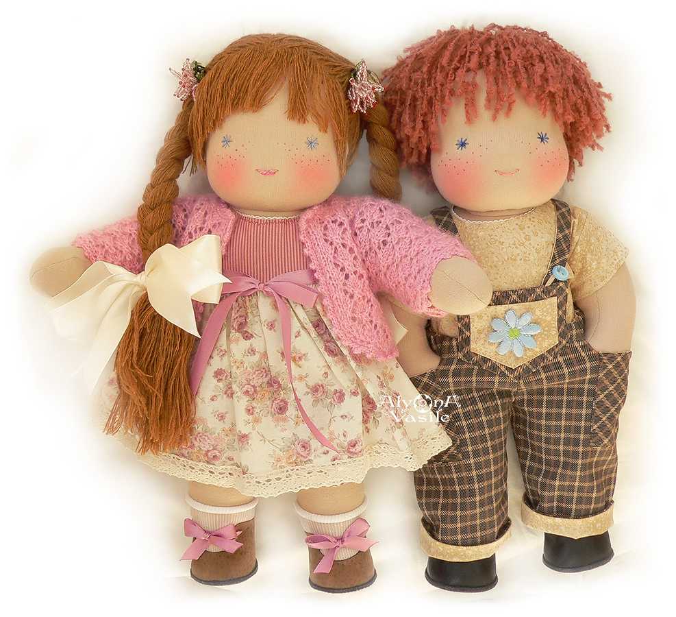 Пошив вальдорфских игрушек по типу бабочка, сплюшка и тряпичная кукла своими руками по выкройке и размерам