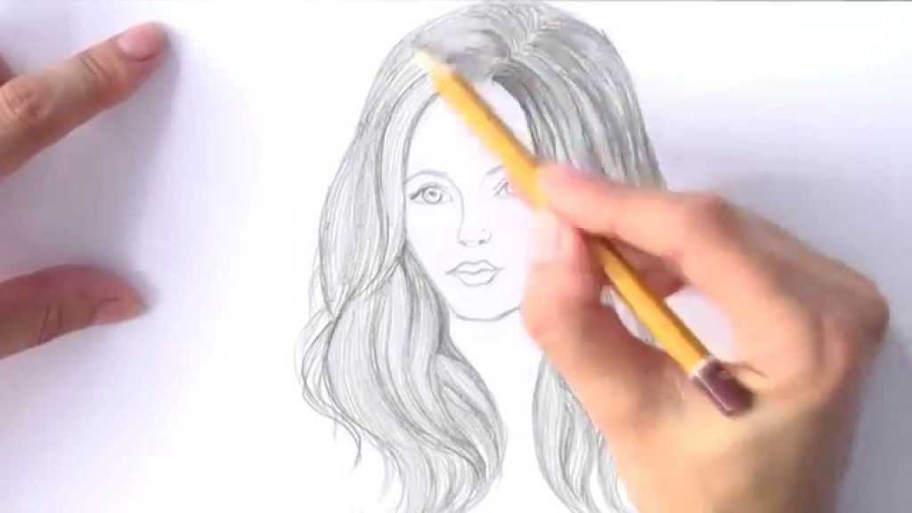 Как правильно рисовать волосы