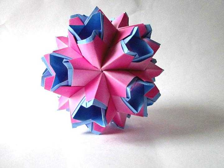 Кусудама мастер-класс оригами кусудама bila de japonezi мастер-класс бумага