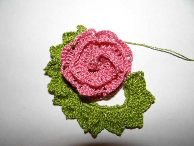 Красивые объемные розы крючком - вязание - страна мам