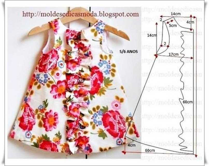 Выкройки платьев для девочки на 1 год, описание пошива, видео мк, 6 моделей