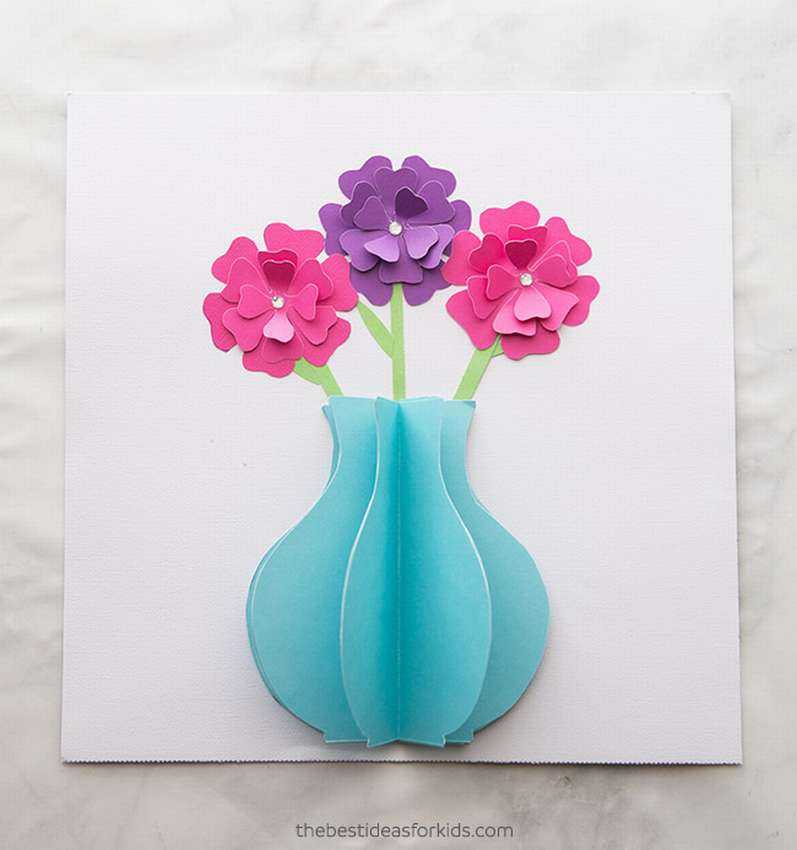 Букет тюльпанов из бумаги (оригами) - 4 варианта - коробочка идей и мастер-классов