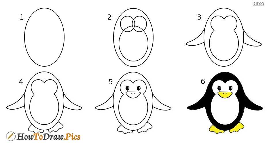 Пингвин рисунок – красивые картинки пингвинов (30 фото) • прикольные картинки и юмор - club-detstvo.ru - центр искусcтв и творчества марьина роща