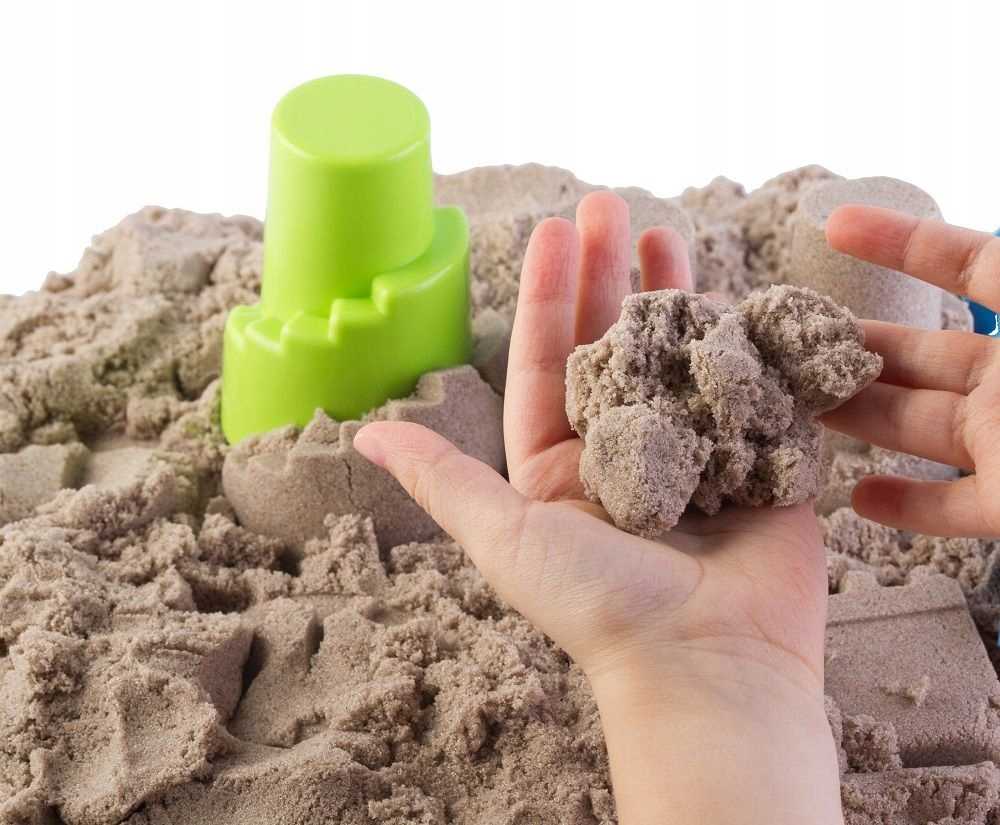 Что такое кинетический песок: 20 интересных игр