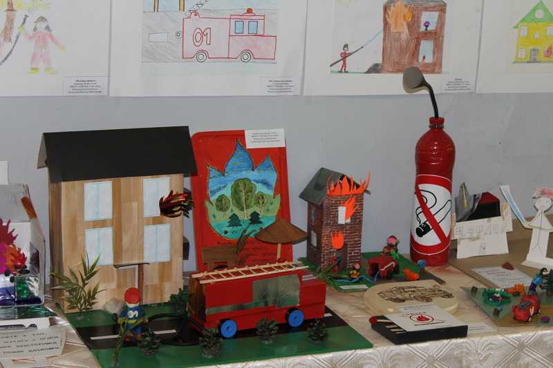 Поделки на тему «пожарная безопасность» для детей, рисунки, картинки с пожаром, огнем, костром, спичками, огнетушителем в детский садик и для школьников + фото - женская жизньженская жизнь