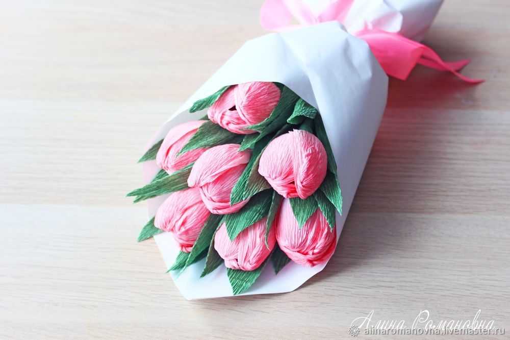 Тюльпаны из бумаги своими руками - 7 вариантов для рукоделия