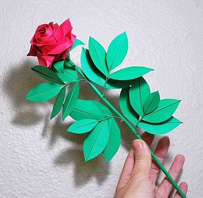 Как делать цветы-оригами