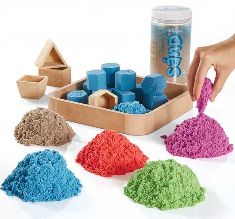 Как сделать кинетический песок и песочницу в домашних условиях?