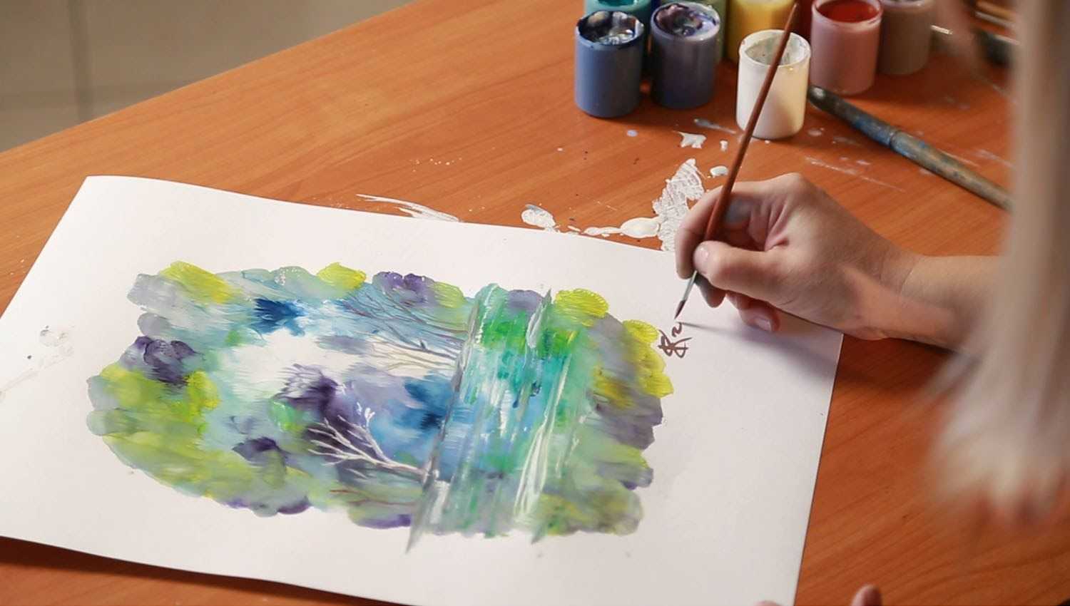 Как нарисовать павлина с раскрытым хвостом поэтапно карандашом и красками