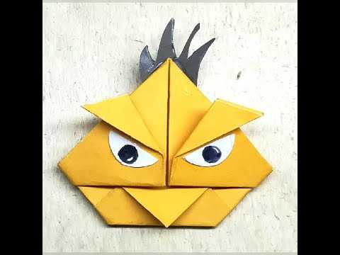 Модульное оригами. свиньи-1 (angry birds). мастер-класс с пошаговыми фото » master classy - мастер классы для вас