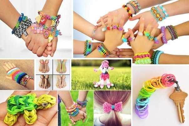 Как плести браслеты из резинок: схемы и способы плетения стильных и оригинальных браслетов (125 фото)