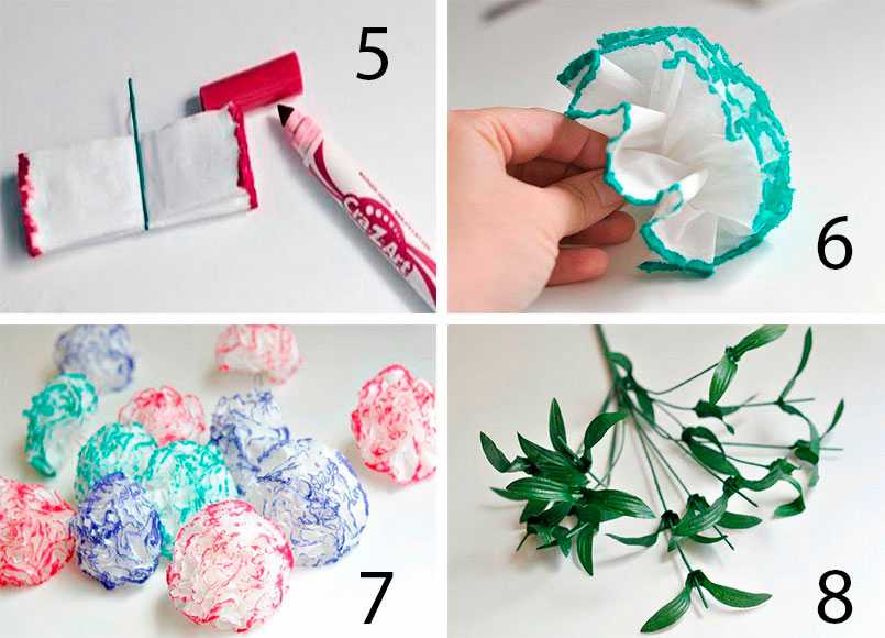 Изготовление цветка из салфетки своими руками Оригами для начинающих пошаговое описание процесса Дополнительные материалы и инструменты для поделки варианты изготовления разных цветов