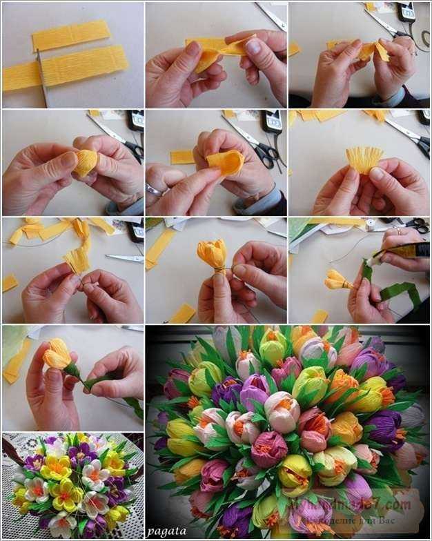 Как научиться делать оригами тюльпана Советы и уроки для того чтобы сделать свой оригами-тюльпан Специальные уроки своими руками