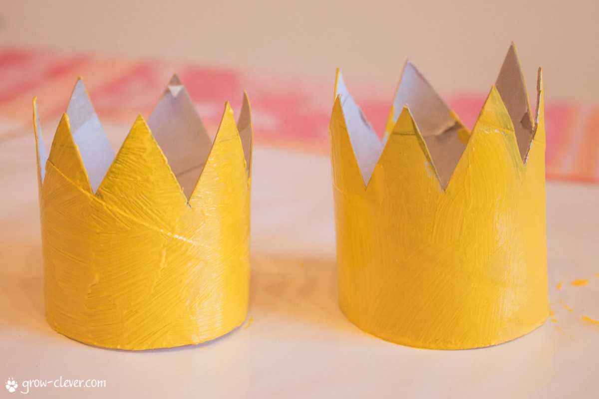 Собираем корону из бумаги в технике оригами: мастер-классы