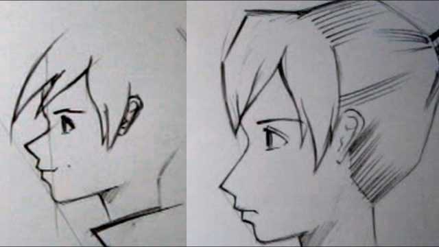 Как нарисовать парня аниме поэтапно карандашом для начинающих