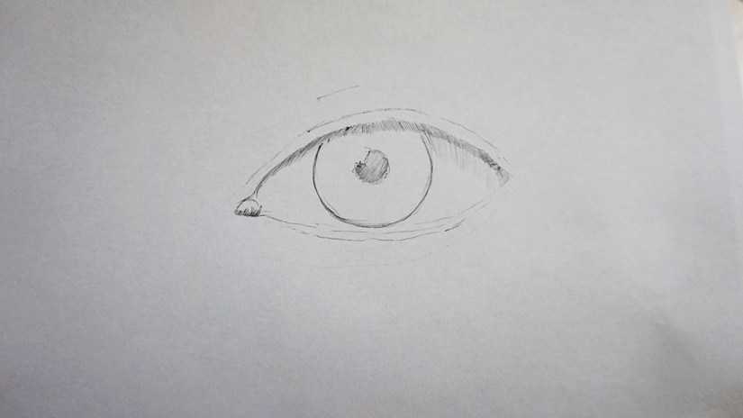 Рисунок 3д карандашом поэтапно для начинающих: лицо человека, голова, глаза, портрет