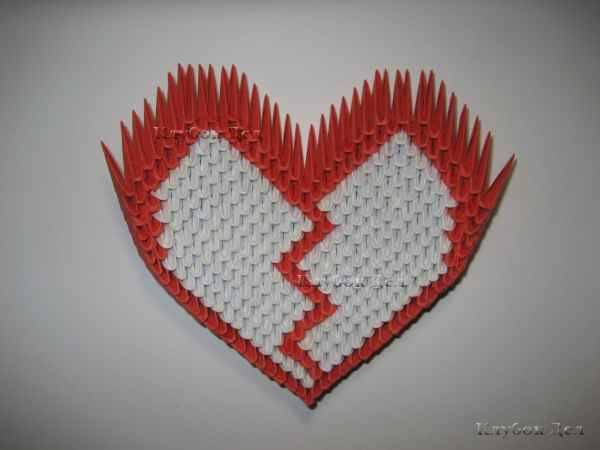 Сердце из бумаги оригами — как сделать в технике оригами разные типы сердец и валентинок (95 фото идей)
