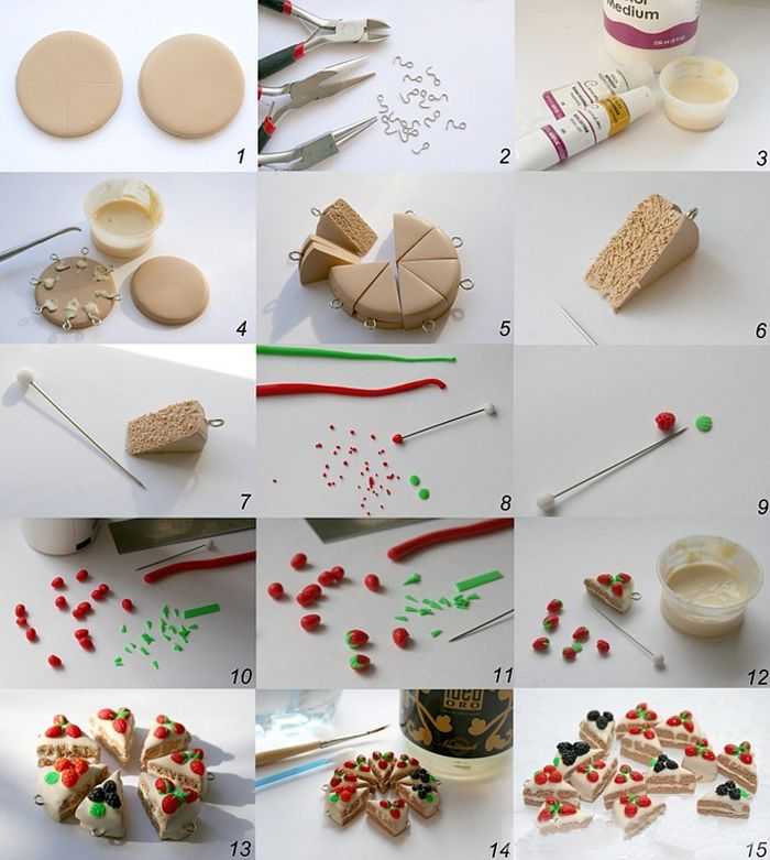 Еда для кукол из пластилина: как сделать пошагово, фото и видео поделок, что можно вылепить для Барби