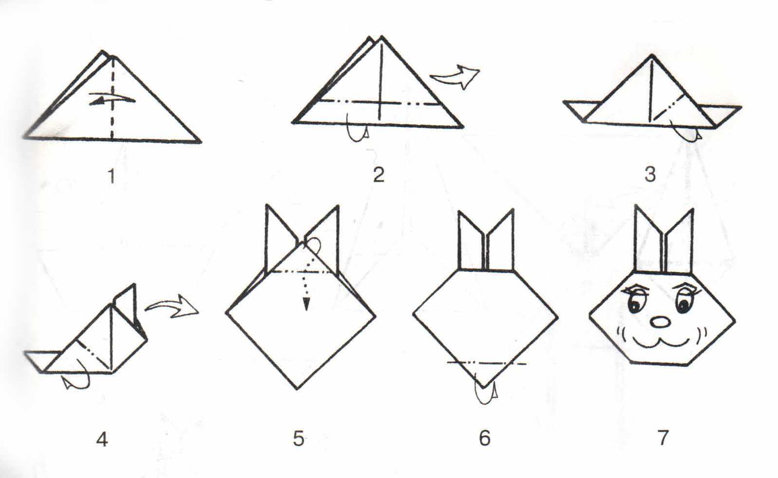Оригами для детей 5 – 6 лет