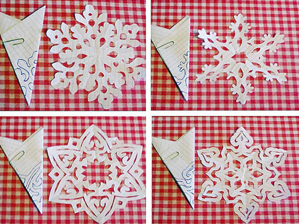 Объемные снежинки из бумаги своими руками: пошаговая инструкция