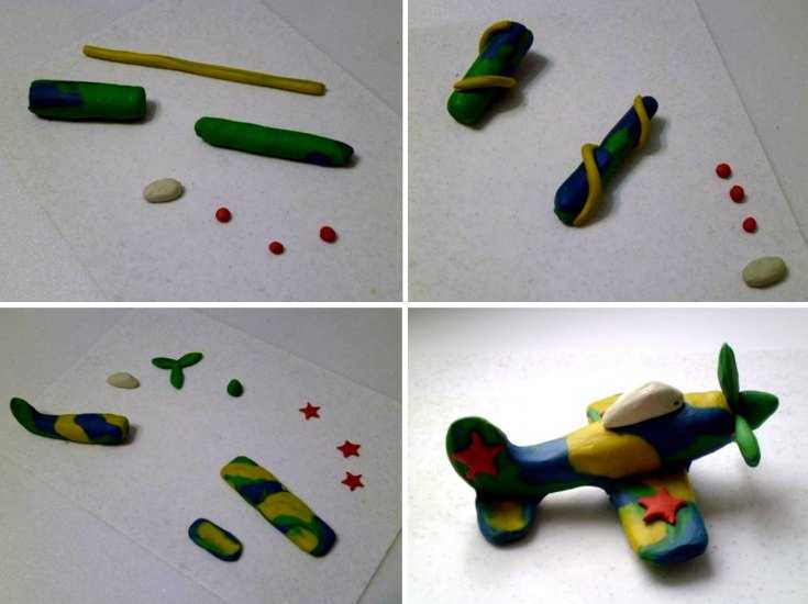 Поделки из пластилина для детей 4-6 лет пошагово с фото