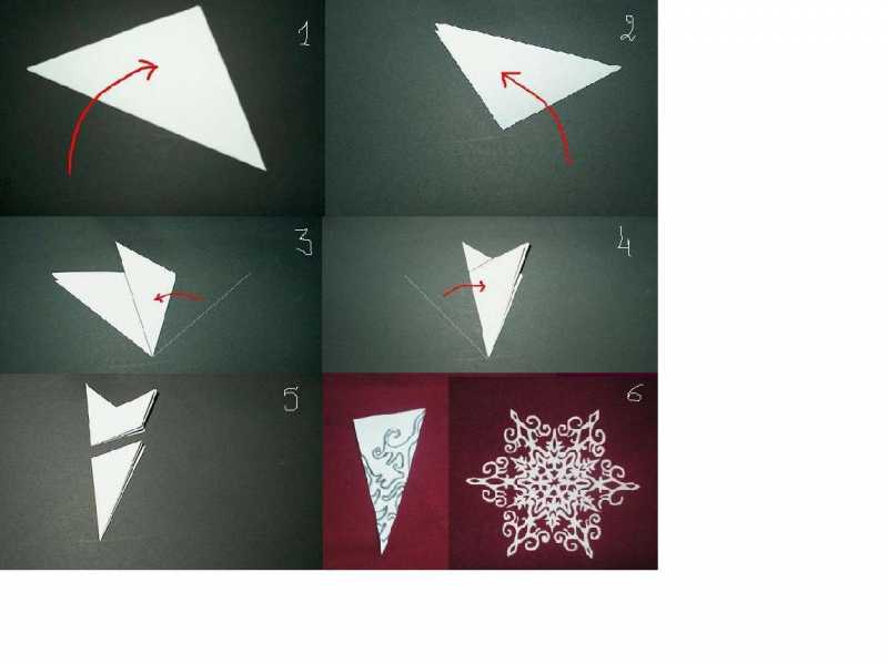 Объемные снежинки из бумаги своими руками: пошаговые инструкции изготовления
