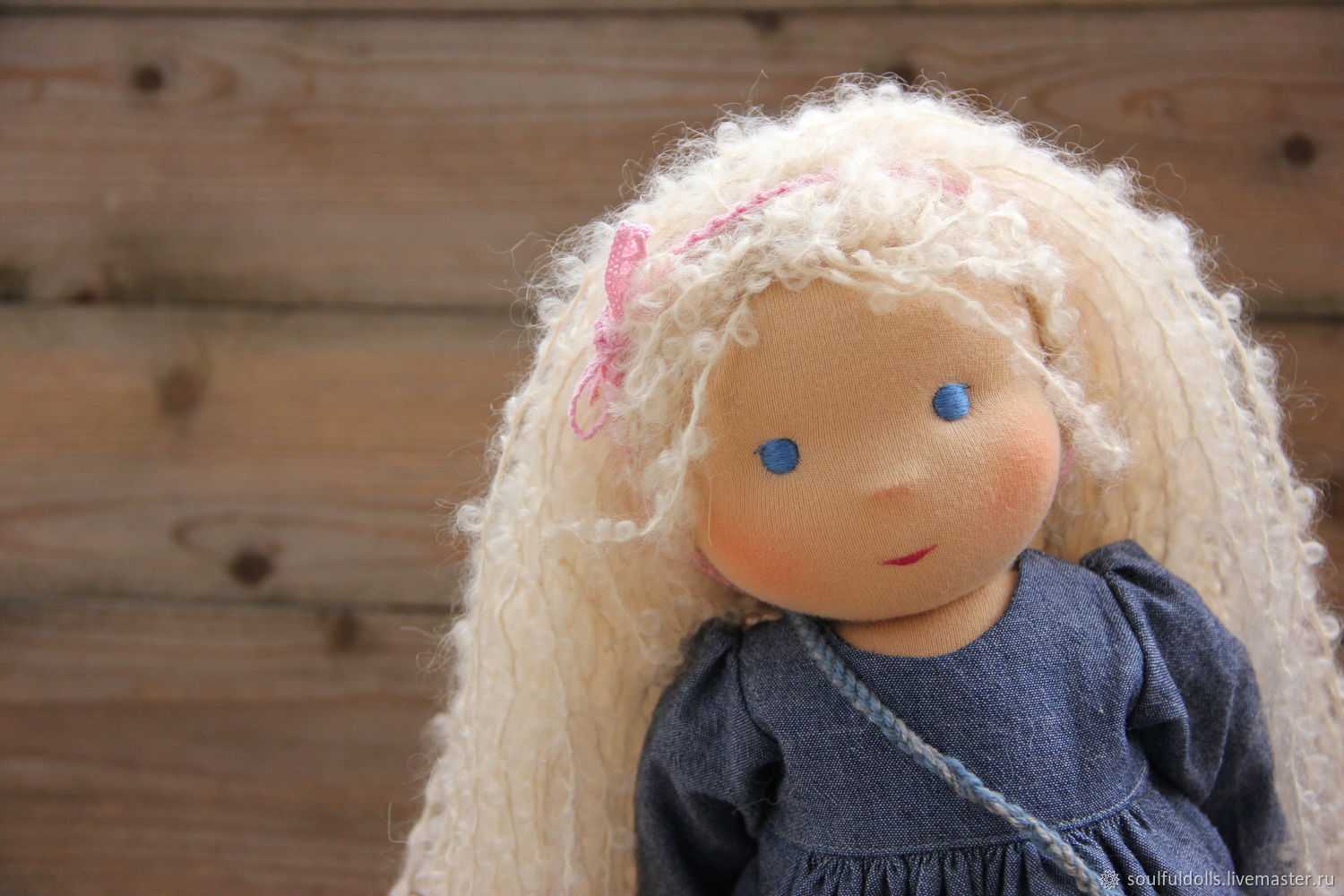 Кукла мастер-класс день рождения шитьё мк волосы вальдорфской кукле шерсть