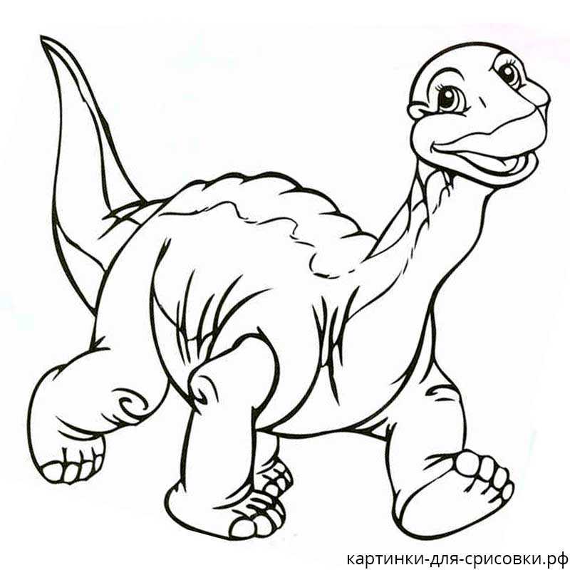 Как легко и красиво нарисовать динозавра поэтапно карандашом для начинающих