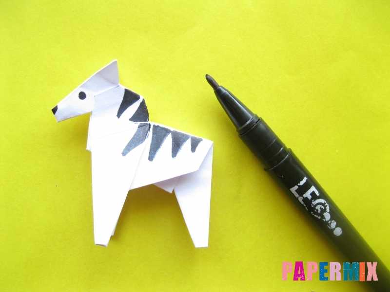 Как сделать лошадь оригами: описание сборки, мастер-классы