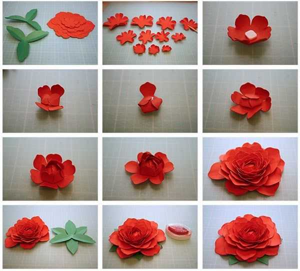Оригами цветы: много мк от кактуса до волшебной розы