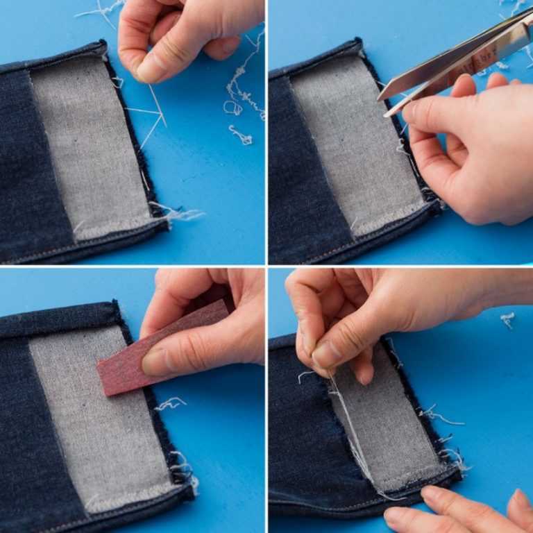 Как обрезать джинсы своими руками: фото-идеи и мастер-классы