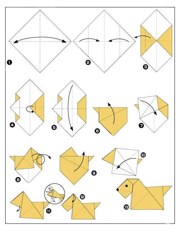Волшебство бумажных фигур. история оригами