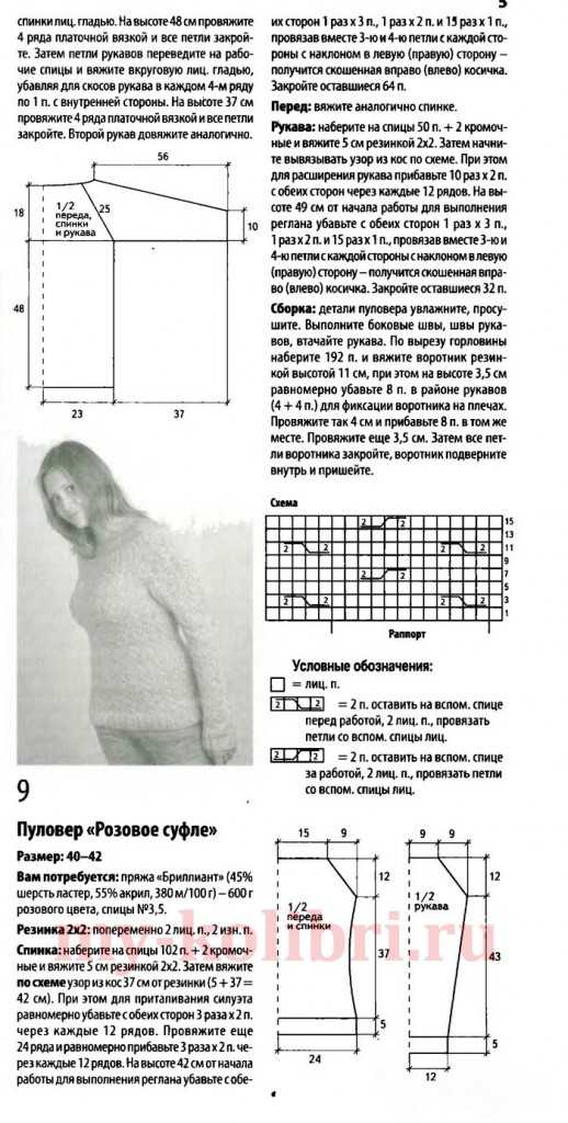 Джемпер оверсайз спицами: вязание объемного джемпера крупной вязкой, схемы и описание
