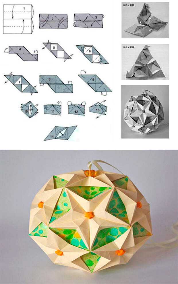 Кусудама фото-примеры: что это такое - как сделать волшебный модульный шар из бумаги своими руками, схемы сборки цветков-оригами